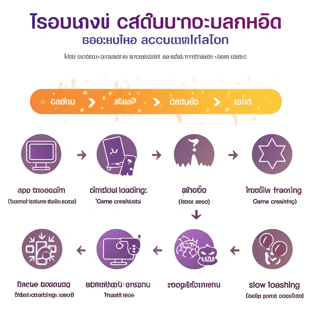 ปัญหาที่พบบ่อยจากการสะสมแคชและข้อมูลแอพสล็อต เช่น แอพค้าง เกมเด้ง และโหลดช้า