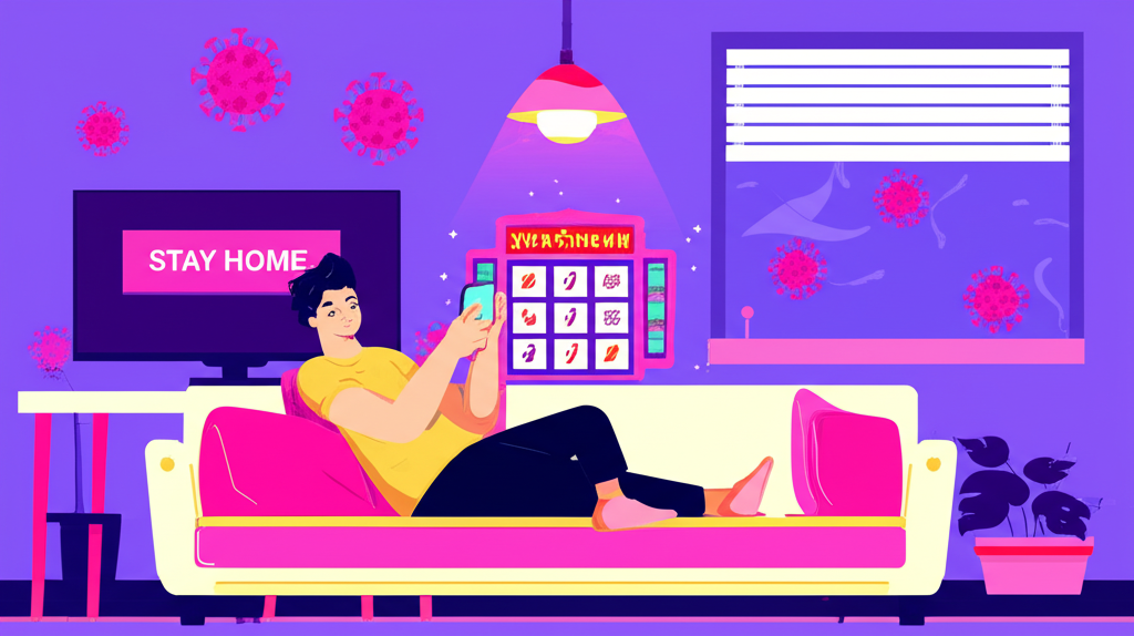 คนไทยเล่นสล็อตออนไลน์ผ่านมือถือในช่วงการกักตัว COVID-19 แสดงถึงผลกระทบและจิตวิทยาการเล่น