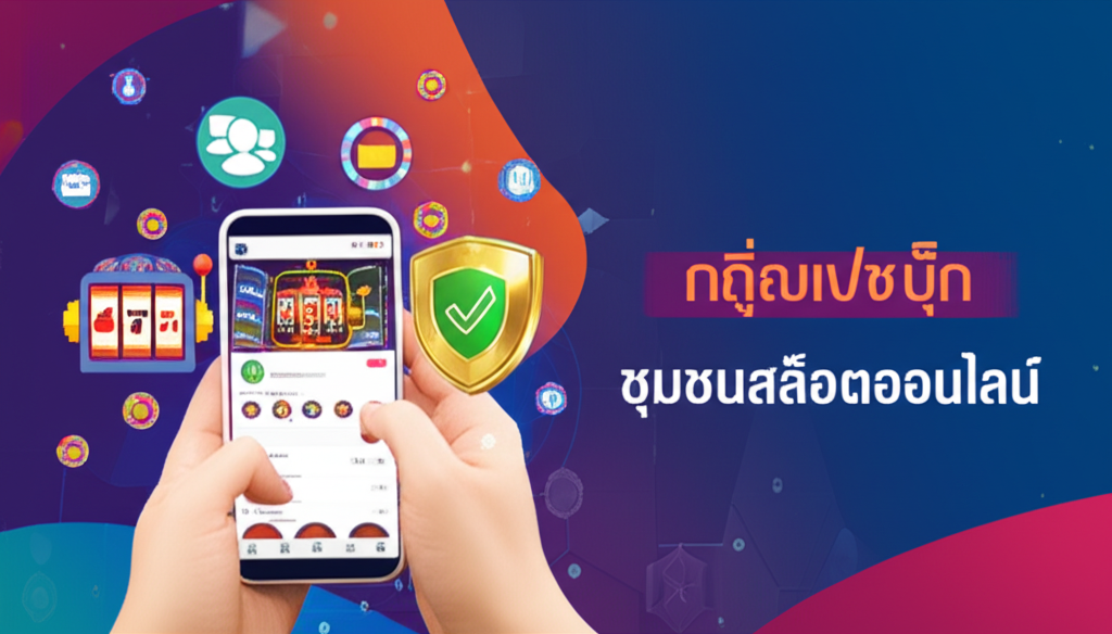 ภาพประกอบการใช้ Facebook Groups และชุมชนออนไลน์เพื่อหาข้อมูลเว็บสล็อตอย่างปลอดภัยและน่าเชื่อถือ