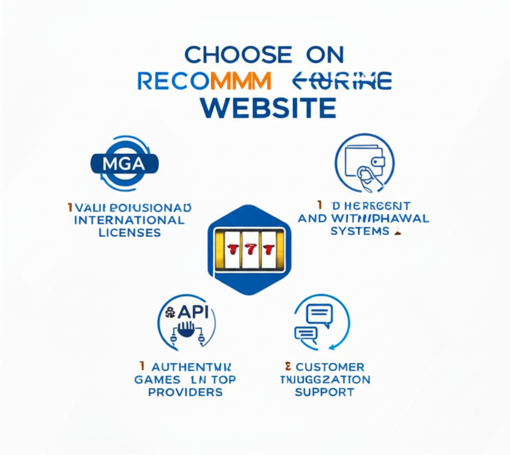 อินโฟกราฟิก 5 ปัจจัยสำคัญในการเลือกเว็บสล็อตที่น่าเชื่อถือและปลอดภัย