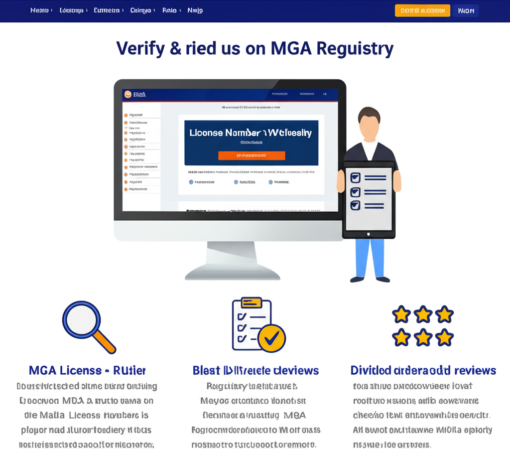 ขั้นตอนการตรวจสอบใบอนุญาต MGA และความน่าเชื่อถือของเว็บไซต์สล็อตออนไลน์