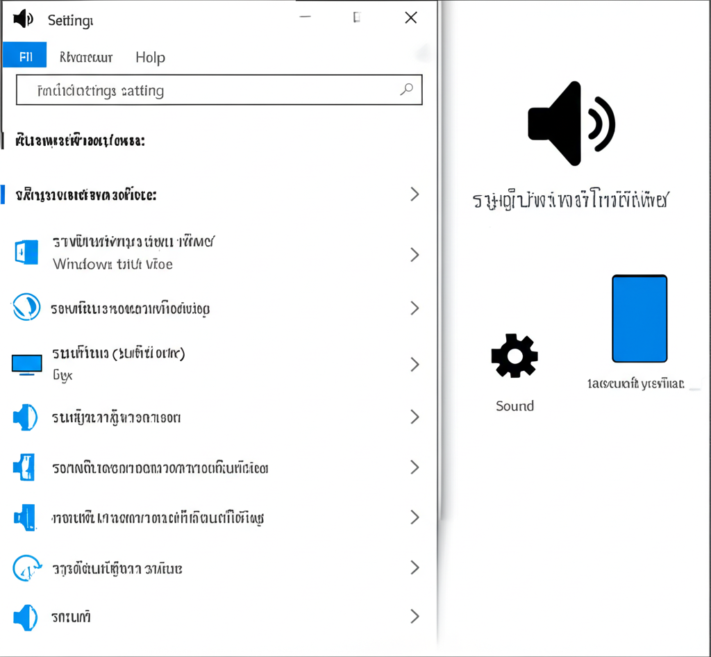 ภาพแสดงขั้นตอนการตั้งค่าเสียงและภาพในระบบปฏิบัติการต่างๆ เพื่อแก้ไขปัญหาเกมสล็อตออนไลน์