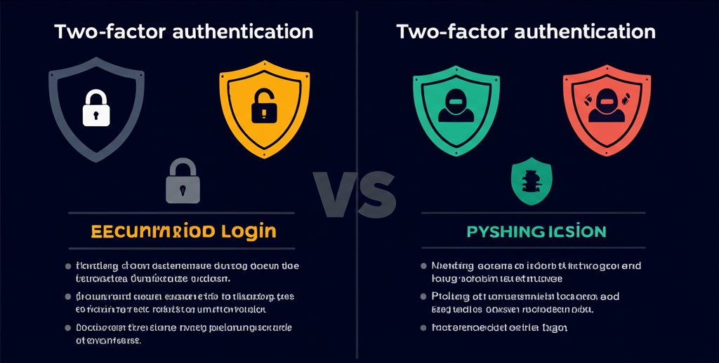 แผนภูมิเปรียบเทียบความปลอดภัยระหว่าง 2FA กับการยืนยันตัวตนแบบเดิมในการพนันออนไลน์