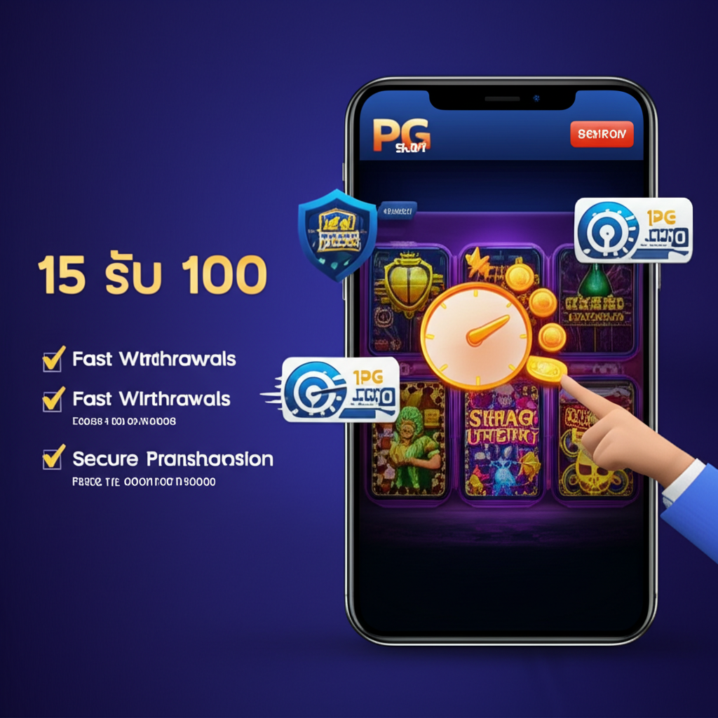 ภาพประกอบการจัดการเงินทุนและการใช้โปรโมชั่นใน PG Slot เพื่อเพิ่มโอกาสชนะและความปลอดภัยในการฝากถอน