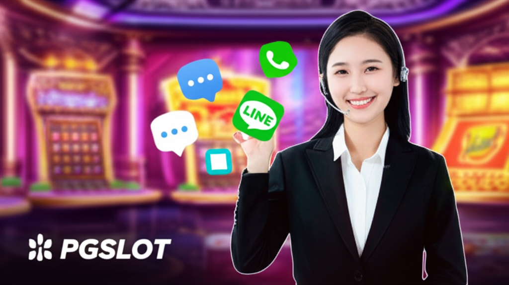 ฝ่ายบริการลูกค้า PGSLOT ที่เป็นมิตรและมืออาชีพ พร้อมช่องทางติดต่อที่หลากหลาย