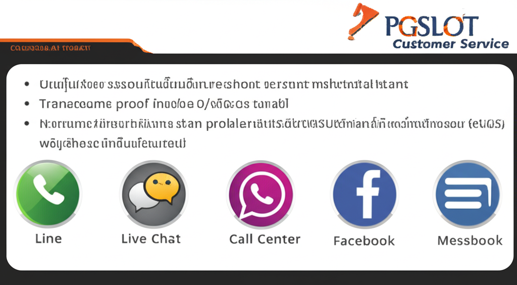อินโฟกราฟิกขั้นตอนแจ้งปัญหาฝากถอนกับฝ่ายบริการลูกค้า PGSLOT อย่างละเอียด