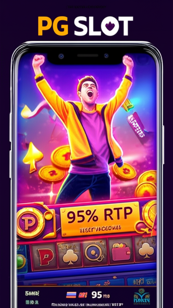 ผู้เล่นสล็อตออนไลน์ชาวไทยดีใจหลังชนะรางวัลใหญ่ในเกม PG SLOT ที่มีเปอร์เซ็นต์ RTP สูง พร้อมสัญลักษณ์ความปลอดภัยและระบบ Wallet