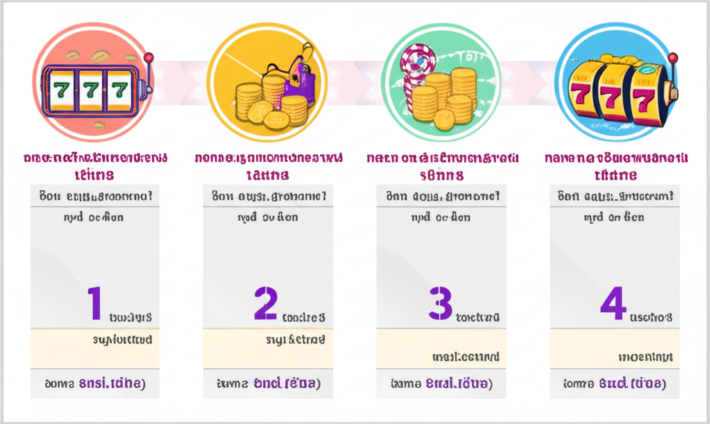 อินโฟกราฟิกเทคนิคการบริหารเงินทุนและตั้งเป้าหมายสำหรับผู้เล่นสล็อตทุนน้อย