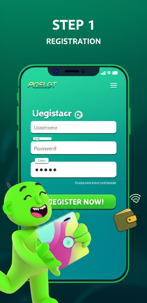 คู่มือมือใหม่สำหรับการสมัคร ฝากเงิน เล่นเกมสล็อต PG และถอนเงินครั้งแรกอย่างปลอดภัย