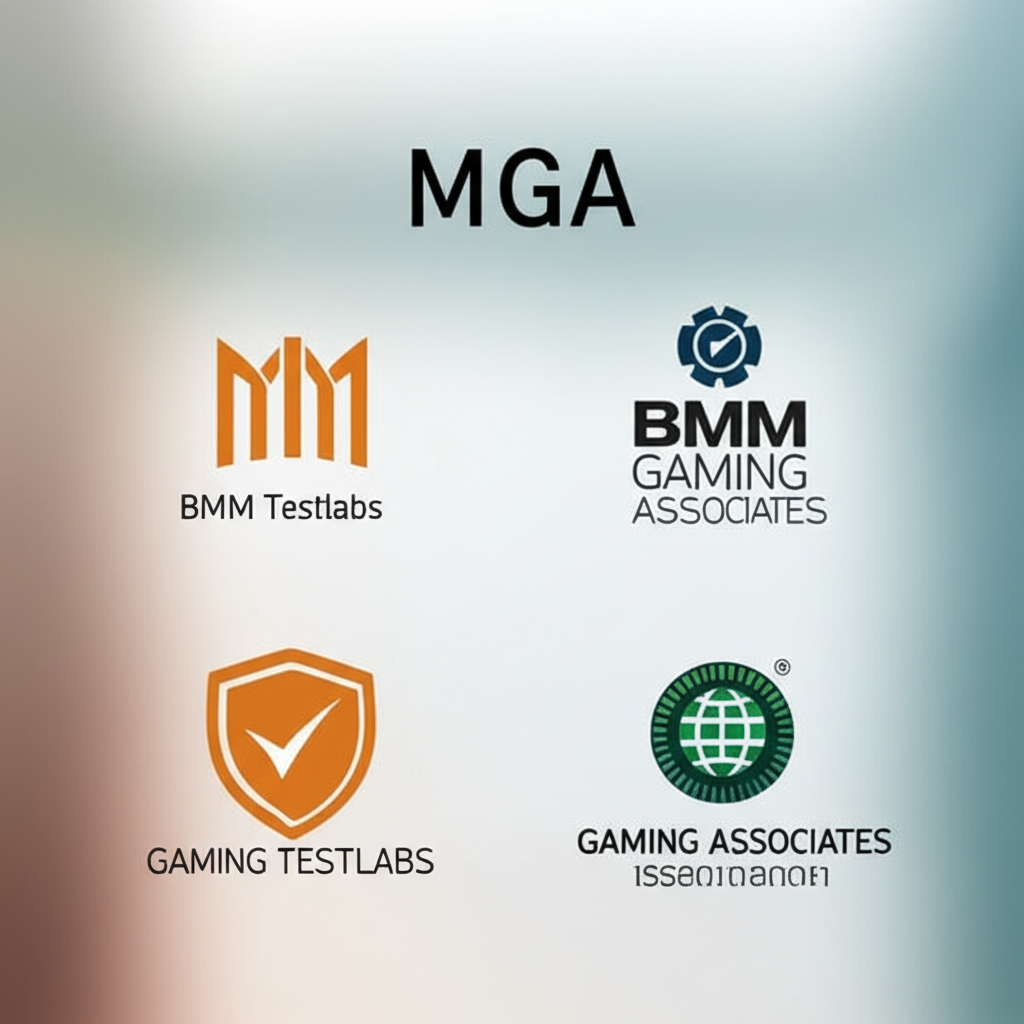 ไอคอนใบอนุญาตการพนันระหว่างประเทศและมาตรฐานความปลอดภัยของ PGSLOT