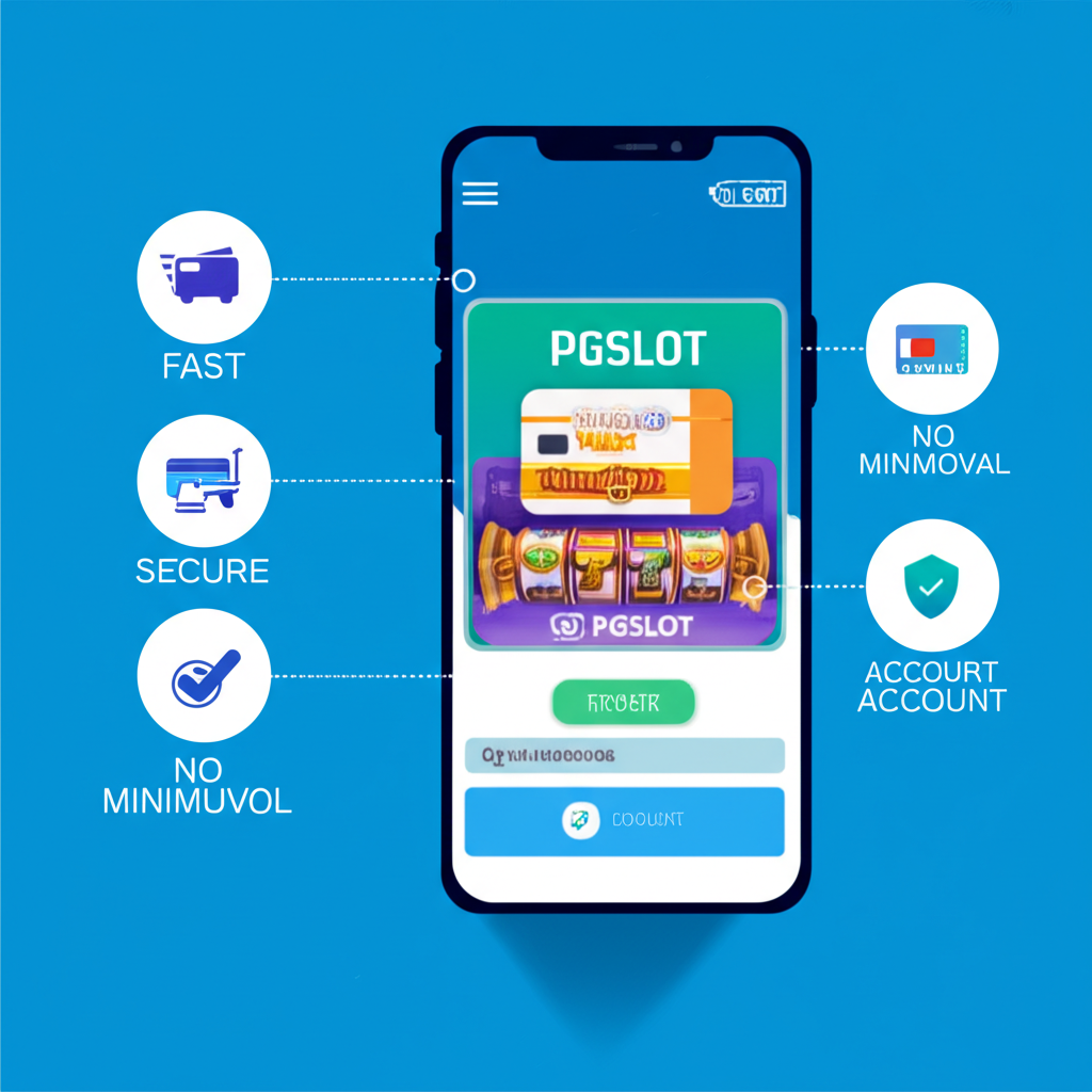 ภาพแสดงระบบ Wallet ของ PGSLOT และวิธีใช้งาน True Wallet อย่างปลอดภัยและรวดเร็ว