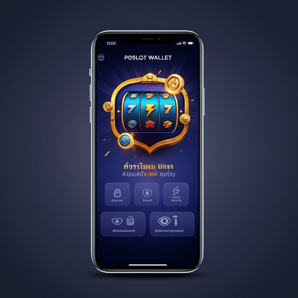 ภาพหน้าจอสมาร์ทโฟนแสดงยอดเงินคงเหลือใน PGSLOT Wallet พร้อมไอคอนความปลอดภัยและความรวดเร็ว เน้นความน่าเชื่อถือและโปร่งใสของระบบวอเลท