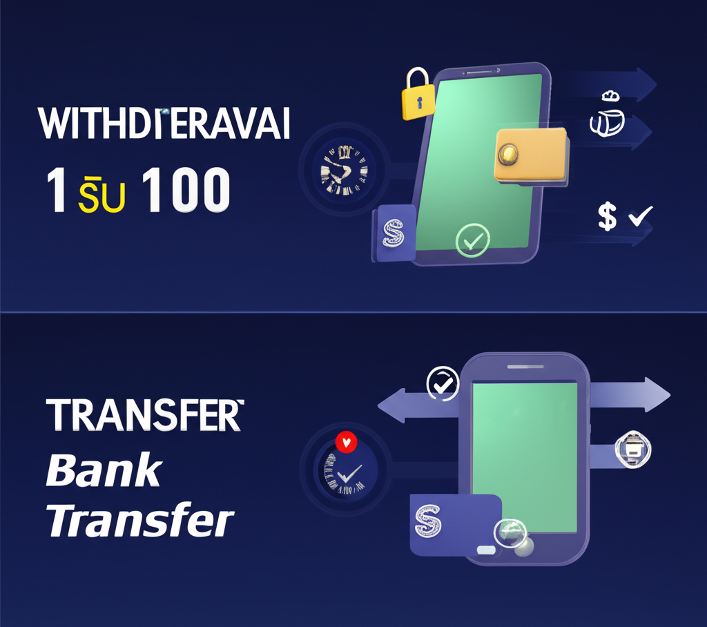 ขั้นตอนการถอนเงินจากโปร 15 รับ 100 ใน PGSLOT ผ่านระบบ Wallet และธนาคารอย่างปลอดภัย