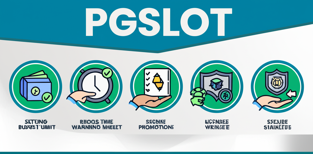 อินโฟกราฟิกแสดงเทคนิคการเล่นพนันอย่างรับผิดชอบ เช่น การตั้งงบประมาณ การใช้โปรโมชั่นอย่างชาญฉลาด และการเลือกเว็บไซต์ที่น่าเชื่อถือ