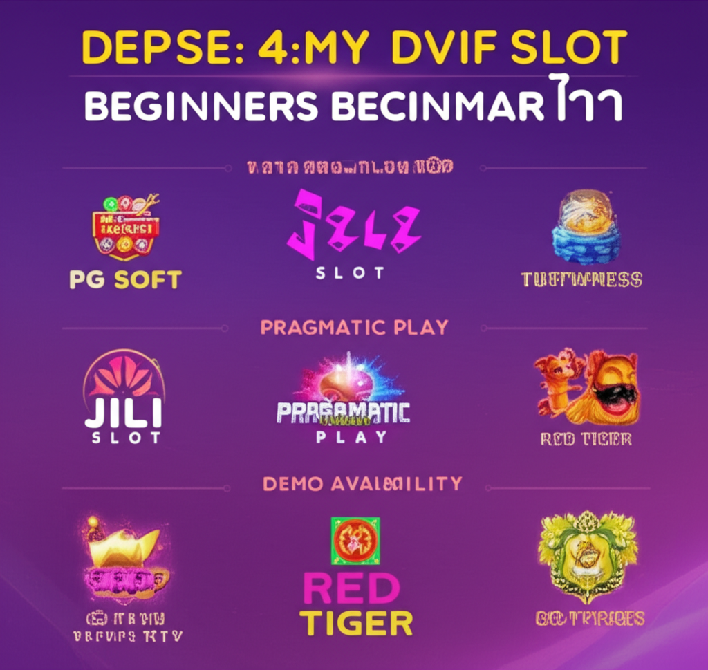 อินโฟกราฟิกเปรียบเทียบความยาก-ง่ายของค่ายสล็อตยอดนิยมสำหรับมือใหม่ พร้อมข้อมูล RTP และฟีเจอร์ช่วยเล่น