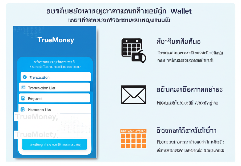 วิธีดูประวัติการทำธุรกรรมและขอรายการเดินบัญชี (Statement) ในแอป TrueMoney Wallet