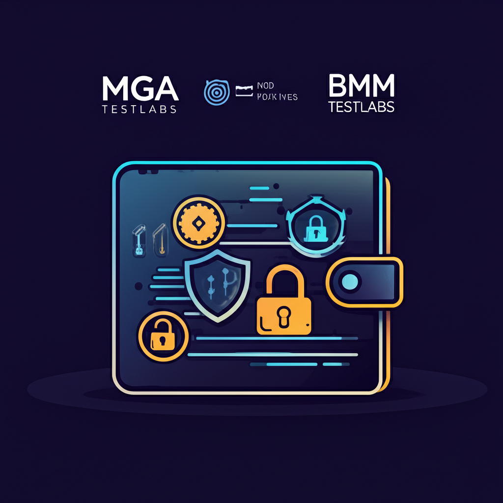 ภาพประกอบระบบความปลอดภัยของ Wallet PGSLOT พร้อมโลโก้ใบอนุญาต MGA, BMM Testlabs และ Gaming Associates