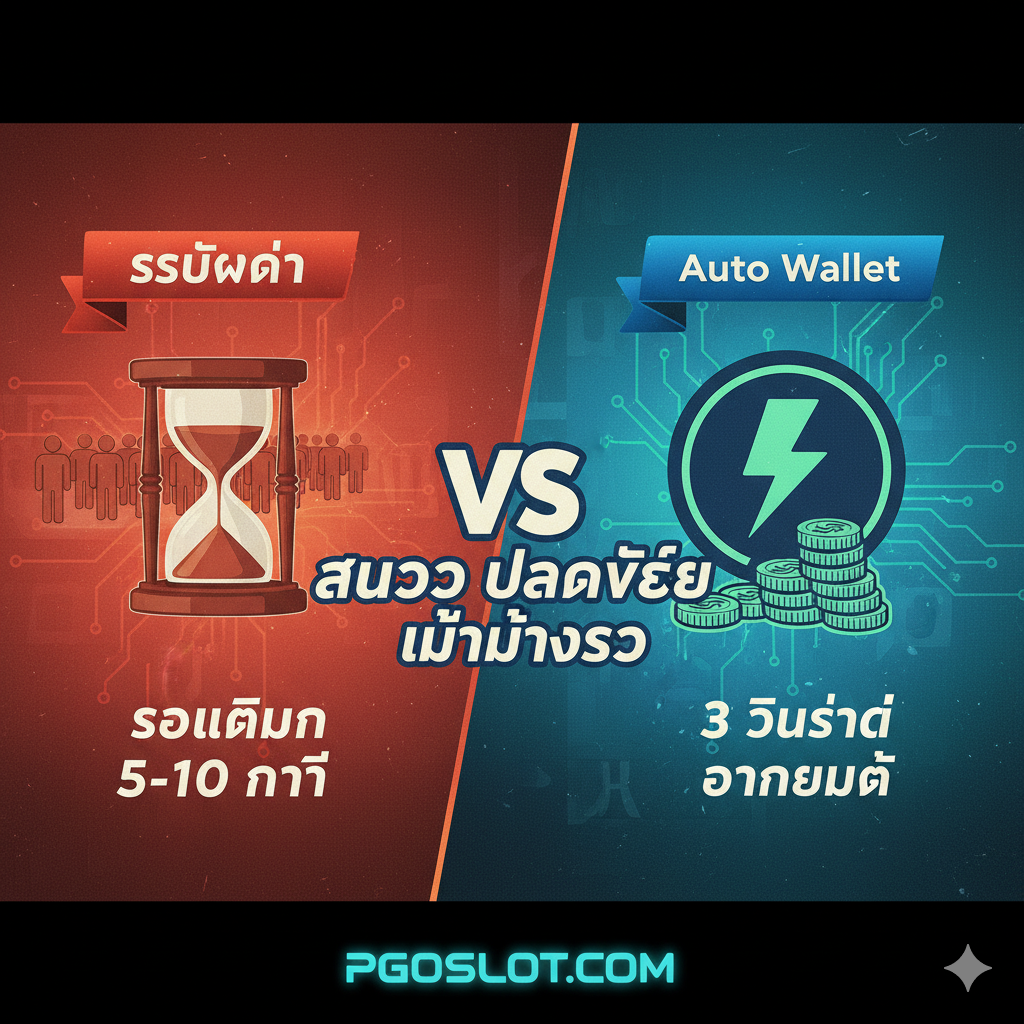 对比优势的图片，强调 Auto Wallet 相比旧系统的巨大改进