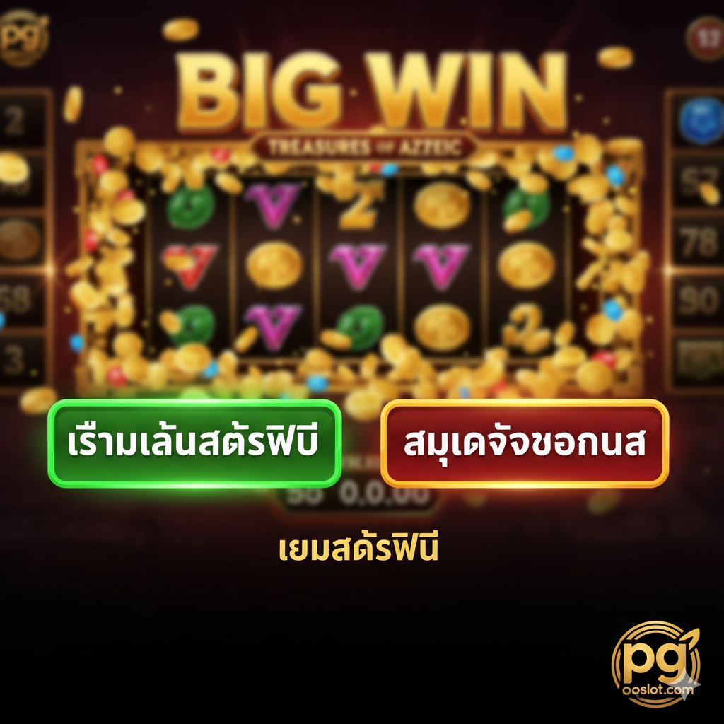 一张总结และ号召行动的图片,聚焦Upgrade Bonus。画面设计成**“从DEMO到Real Money”的过渡流程。左侧是一个锁定的/灰色调的DEMO游戏界面,象征免费试玩阶段；右侧则是一个闪亮、全彩的真人游戏界面**，象征真实投资和赢取。中间有一个巨大的箭头指向右侧,并叠加一个礼品盒或金币堆的图标,上面写着**“Upgrade Bonus”或“โบนัสอัปเกรดพิเศษ”。整体色彩对比鲜明,从冷静的蓝色/灰色过渡到充满ชีวิตชีวา的金色/红色,激励用户从free games slot模式过渡到付费游戏,并突出网站的独家优惠**。